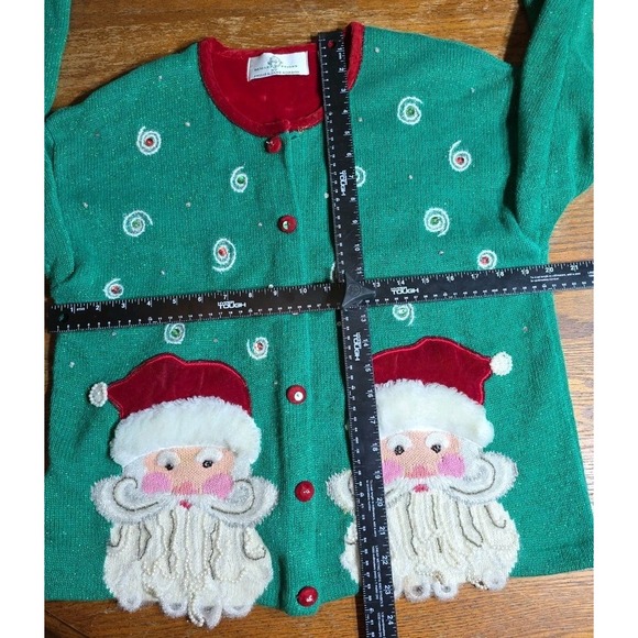 Design Options by Philip and Jane Gordon Womens Christmas Sweater Size M Vintage - Picture 3 of 7